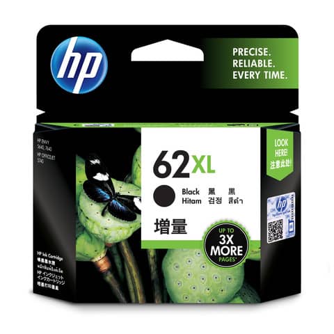 Cartuccia inkjet alta capacità 62XL HP nero C2P05AE